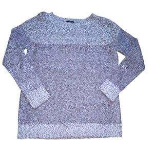 Fate (Stitch Fix) Clairina Textured Pullover Sweater-Purple- L-NWT